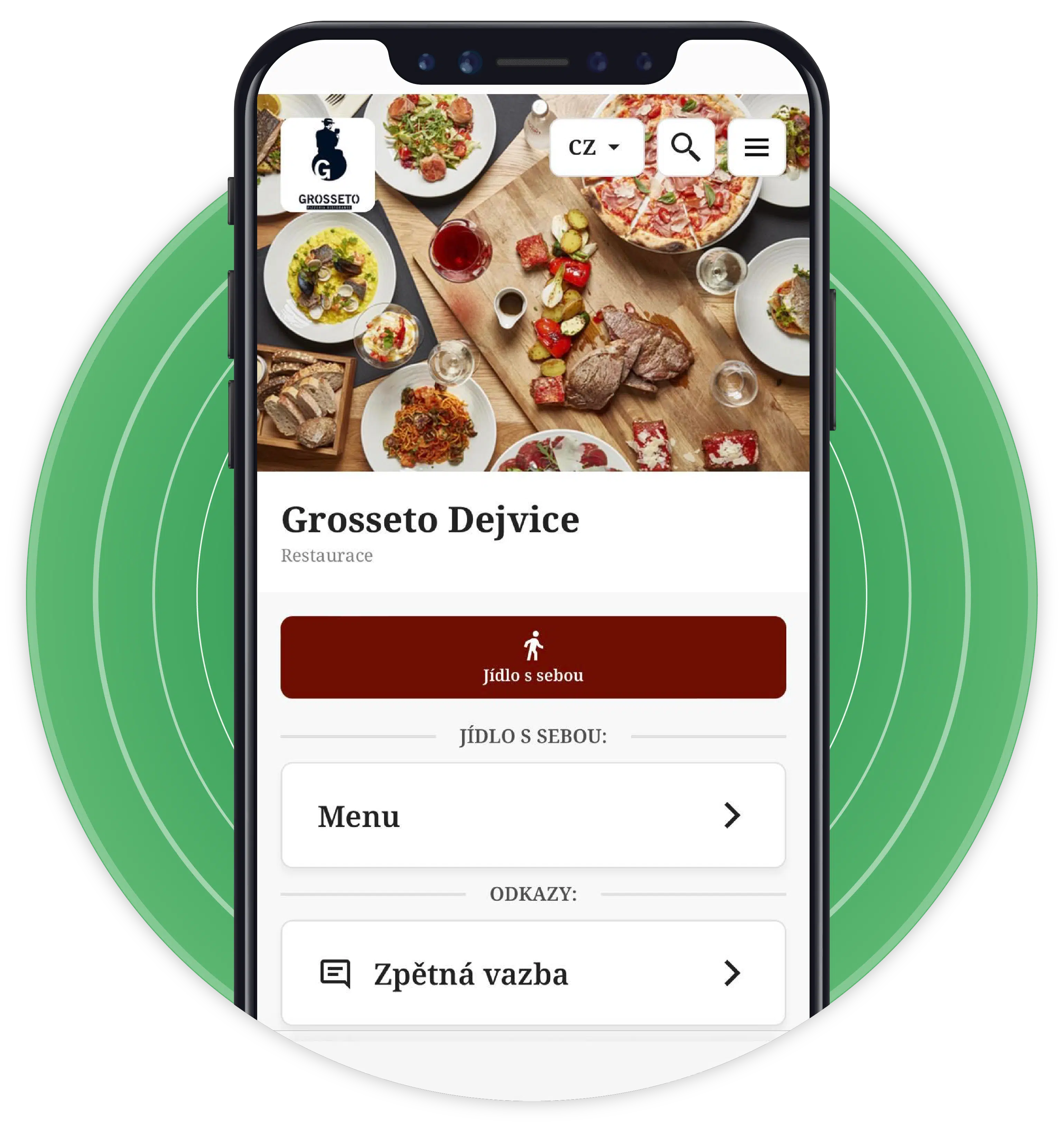 Rozvoz jídla a take away - Choice – Chytré nástroje pro moderní restaurace